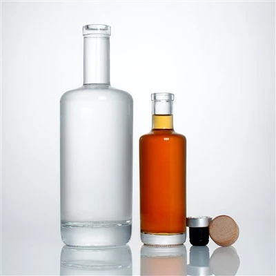 200ml/700ml کلیئر اسپرٹ گلاس بوتل جن بوتل، بار ٹاپ